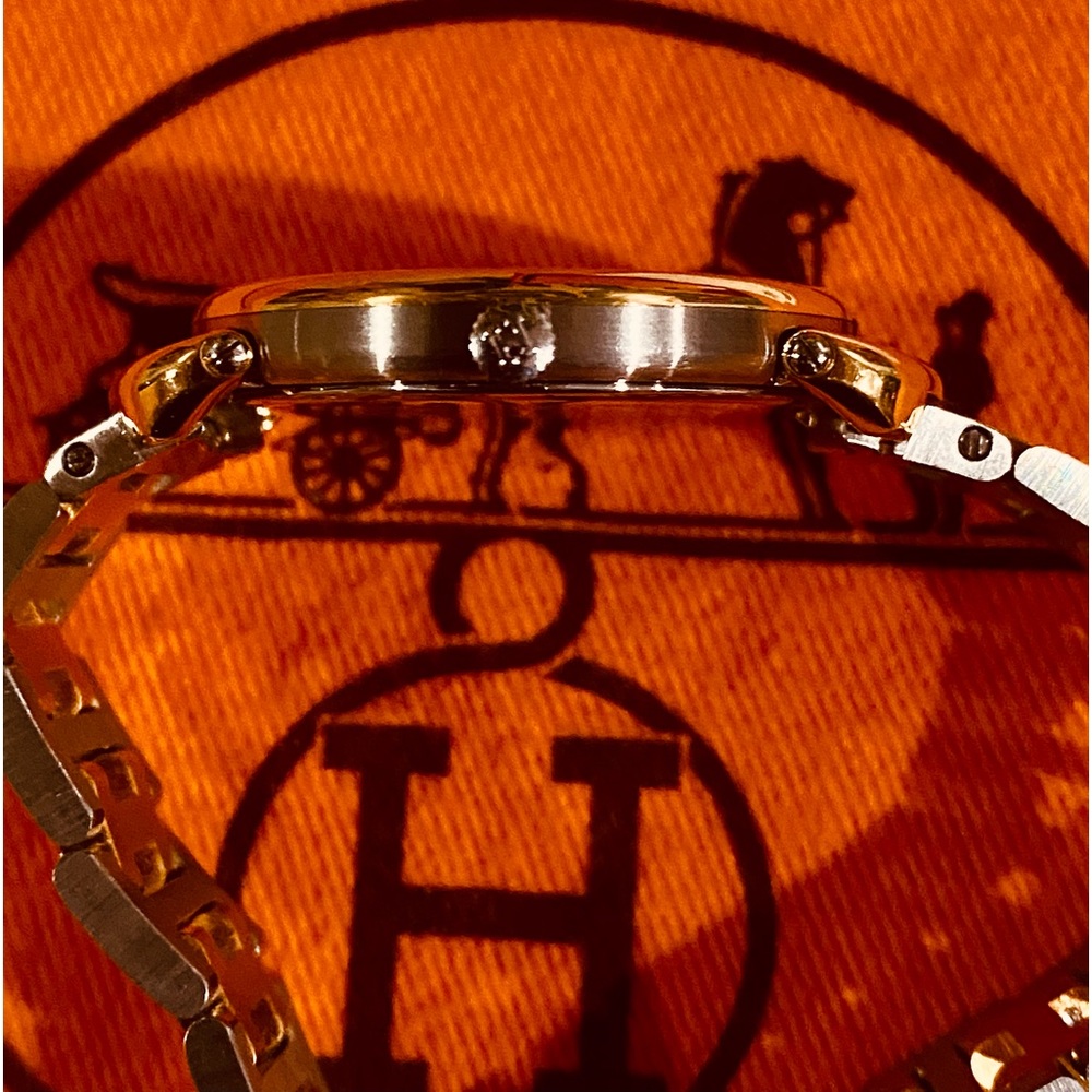 🛑SOLD🛑 ⏰⏱🕰Authentic Hermes Two Tone Clipper Watch - Picture 6 of 16